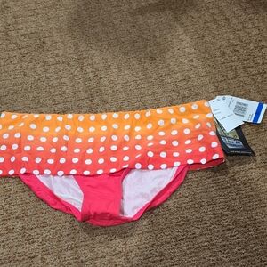 NWT-Coco Reef Coral Polka Dot Bikini Bottom